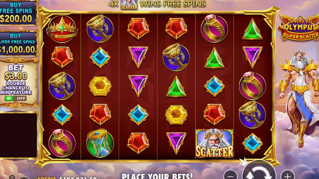 Gates of Olympus Super Scatter